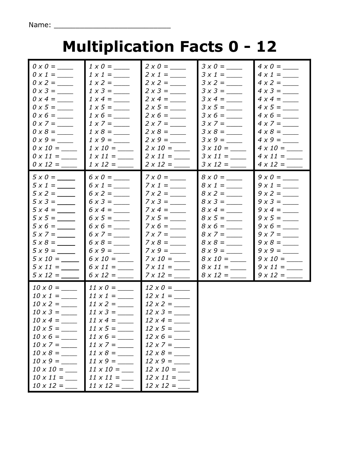 104 time tables worksheets printable 12 12 jpg