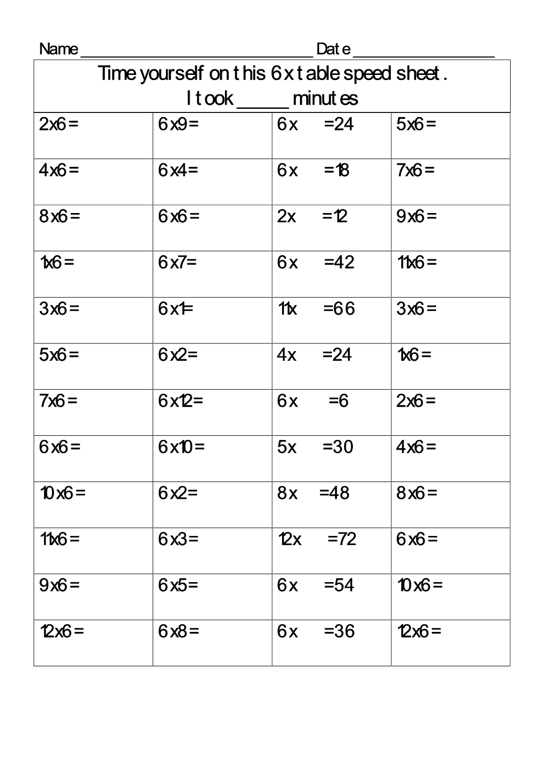 104 time tables worksheets printable 57 57 jpg