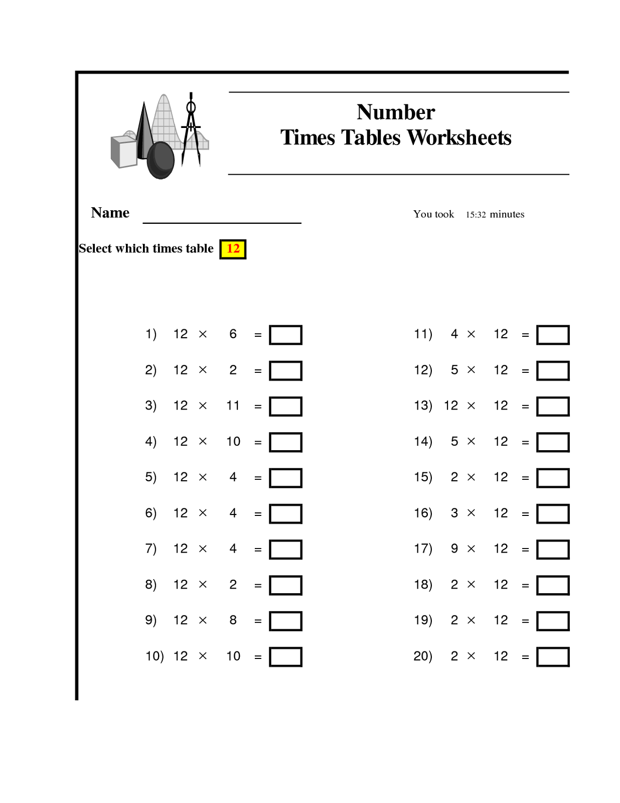 104 time tables worksheets printable 98 98 jpg