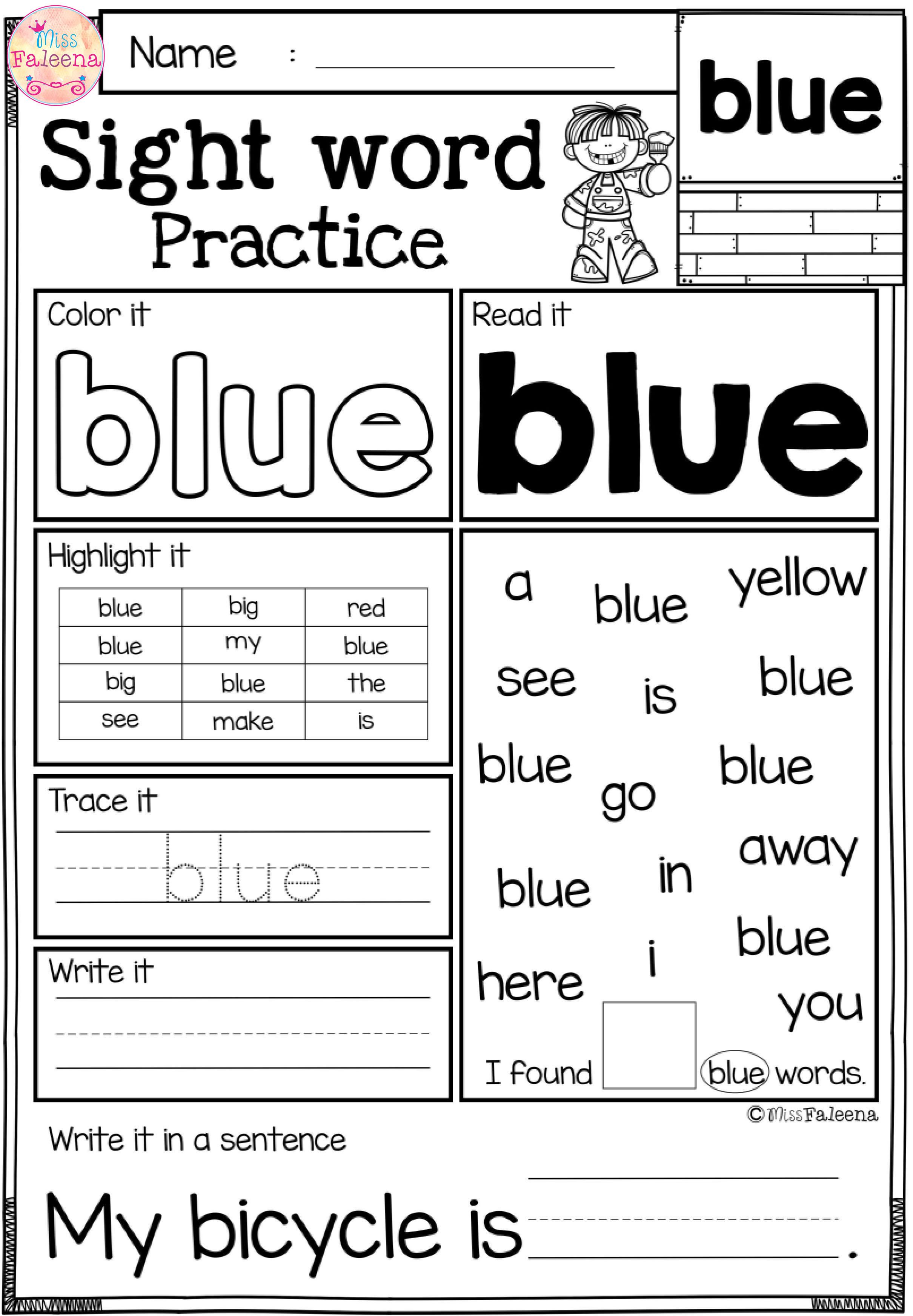 121 the sight words worksheets printable 101 101 jpg