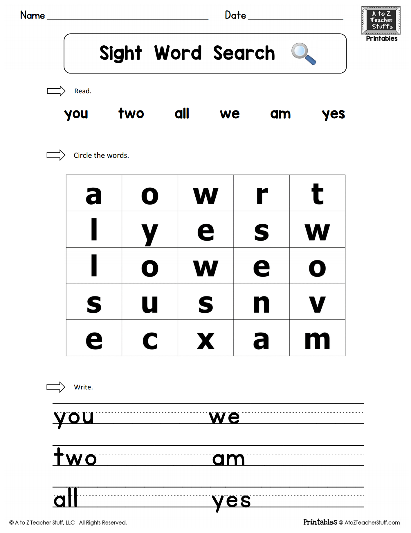 121 the sight words worksheets printable 106 106 jpg