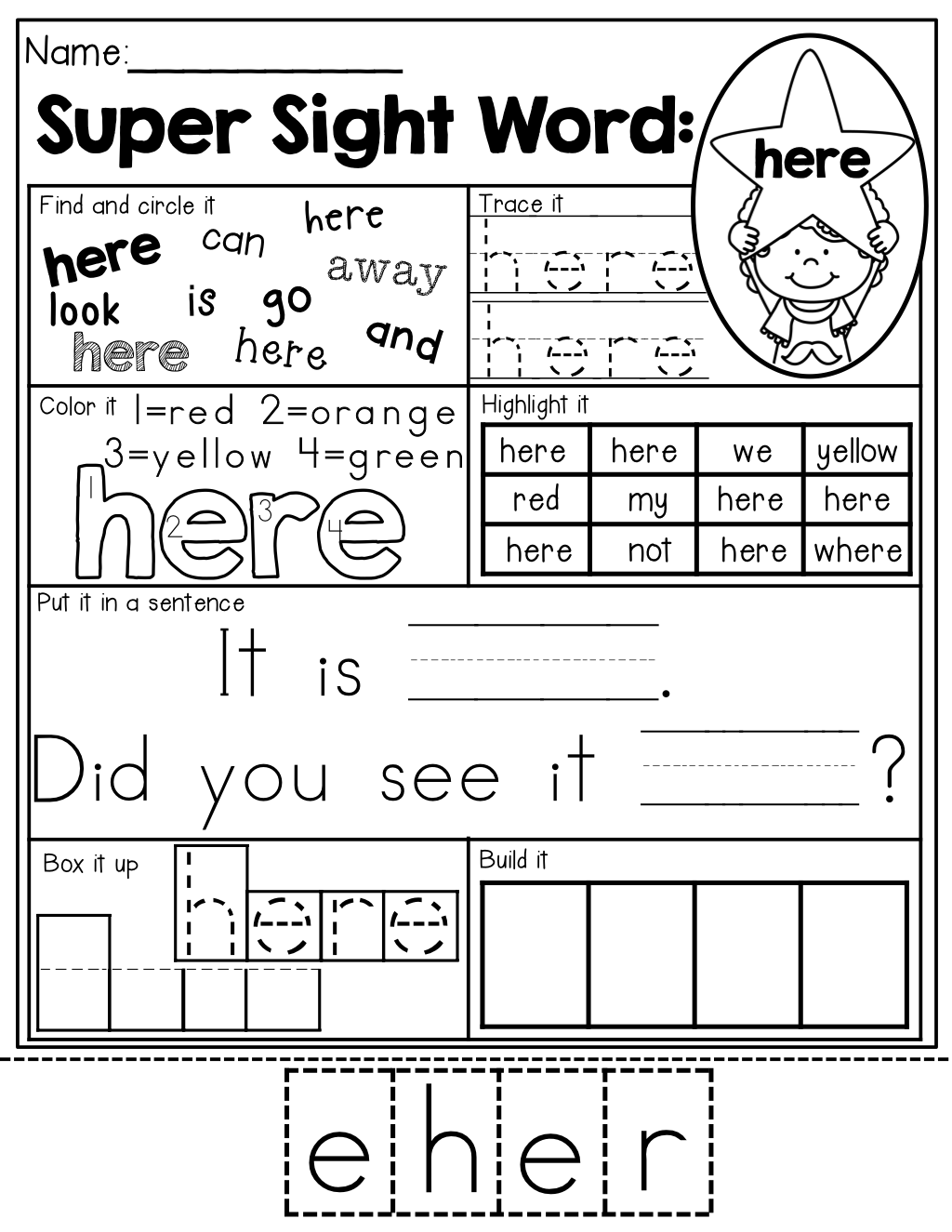 121 the sight words worksheets printable 113 113 jpg