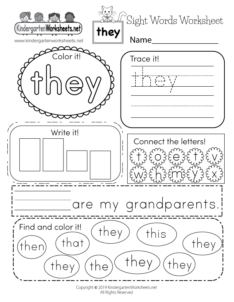 121 the sight words worksheets printable 116 116 jpg