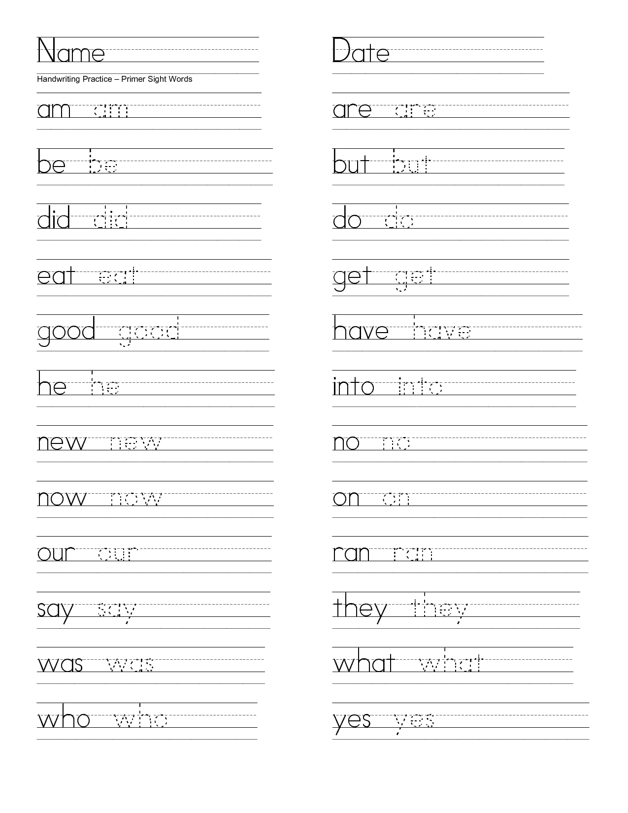 121 the sight words worksheets printable 121 121 jpg