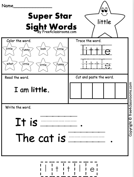 121 the sight words worksheets printable 75 75 jpg