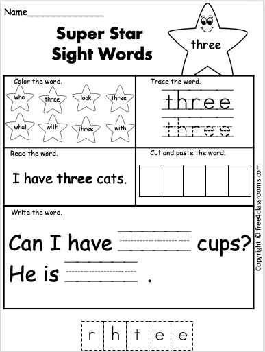 121 the sight words worksheets printable 80 80 jpg