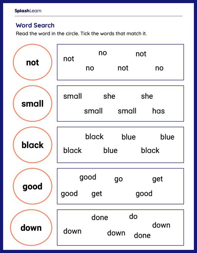 121 the sight words worksheets printable 86 86 jpg