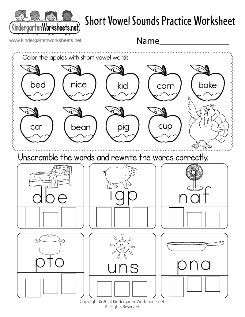 126 vowel worksheets printable 55 55 jpg