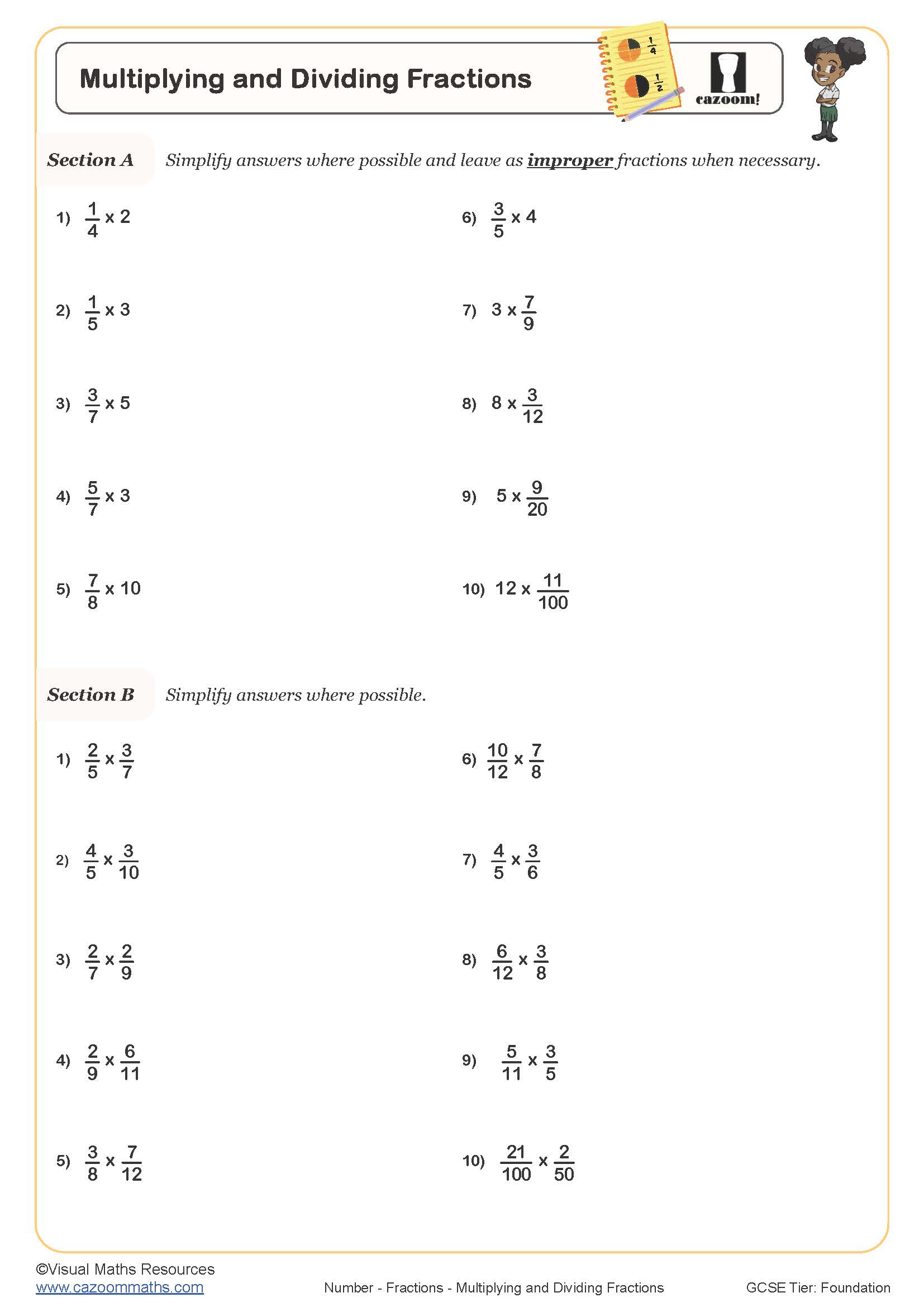 50 multiply and divide fractions worksheets printable 25 25 jpg