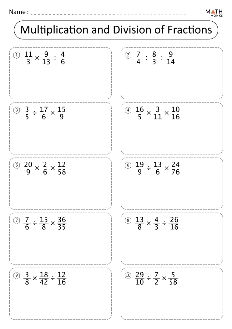 50 multiply and divide fractions worksheets printable 7 7 jpg