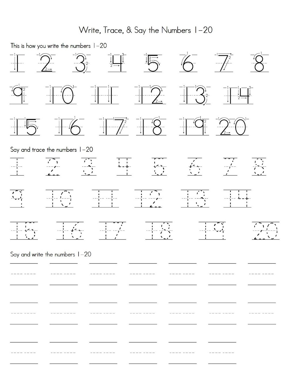 72 learning numbers worksheets kindergarten printable 67 67 jpg