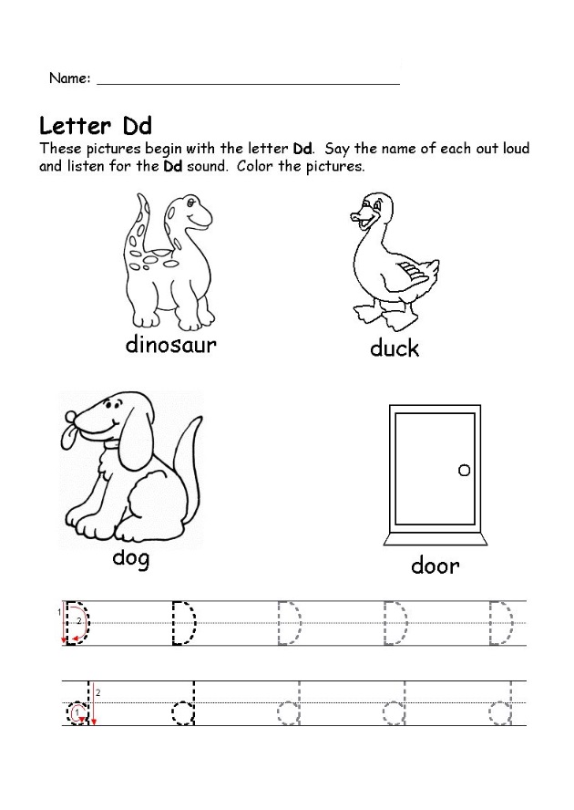 83 printable d worksheets preschool 35 35 jpg