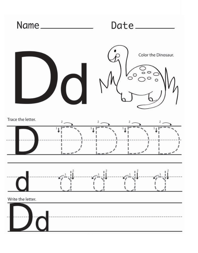 83 printable d worksheets preschool 60 60 jpg