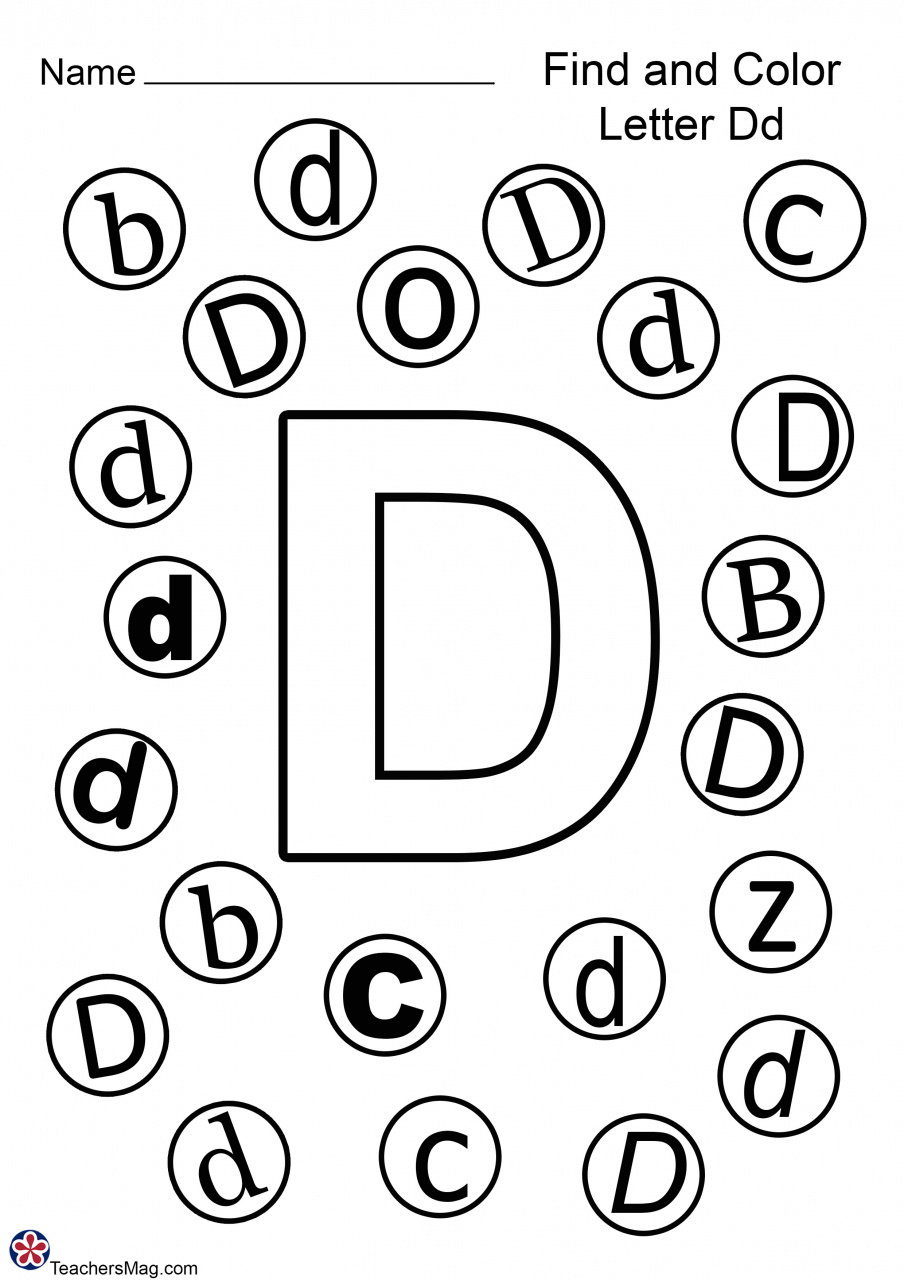 83 printable d worksheets preschool 61 61 jpg