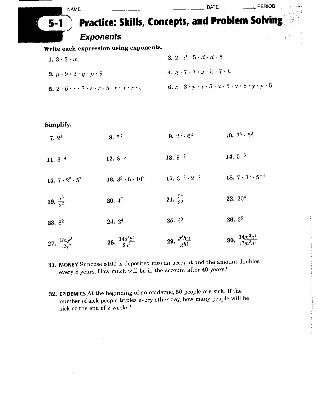 grade 6 exponents worksheets printable 16 16 jpg