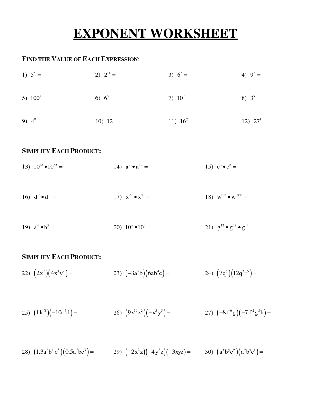 grade 6 exponents worksheets printable 4 4 jpg