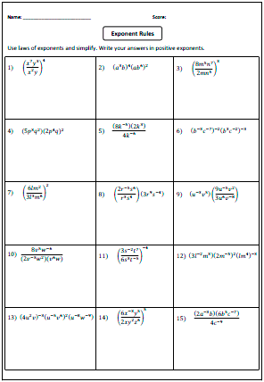 grade 6 exponents worksheets printable 40 40 jpg