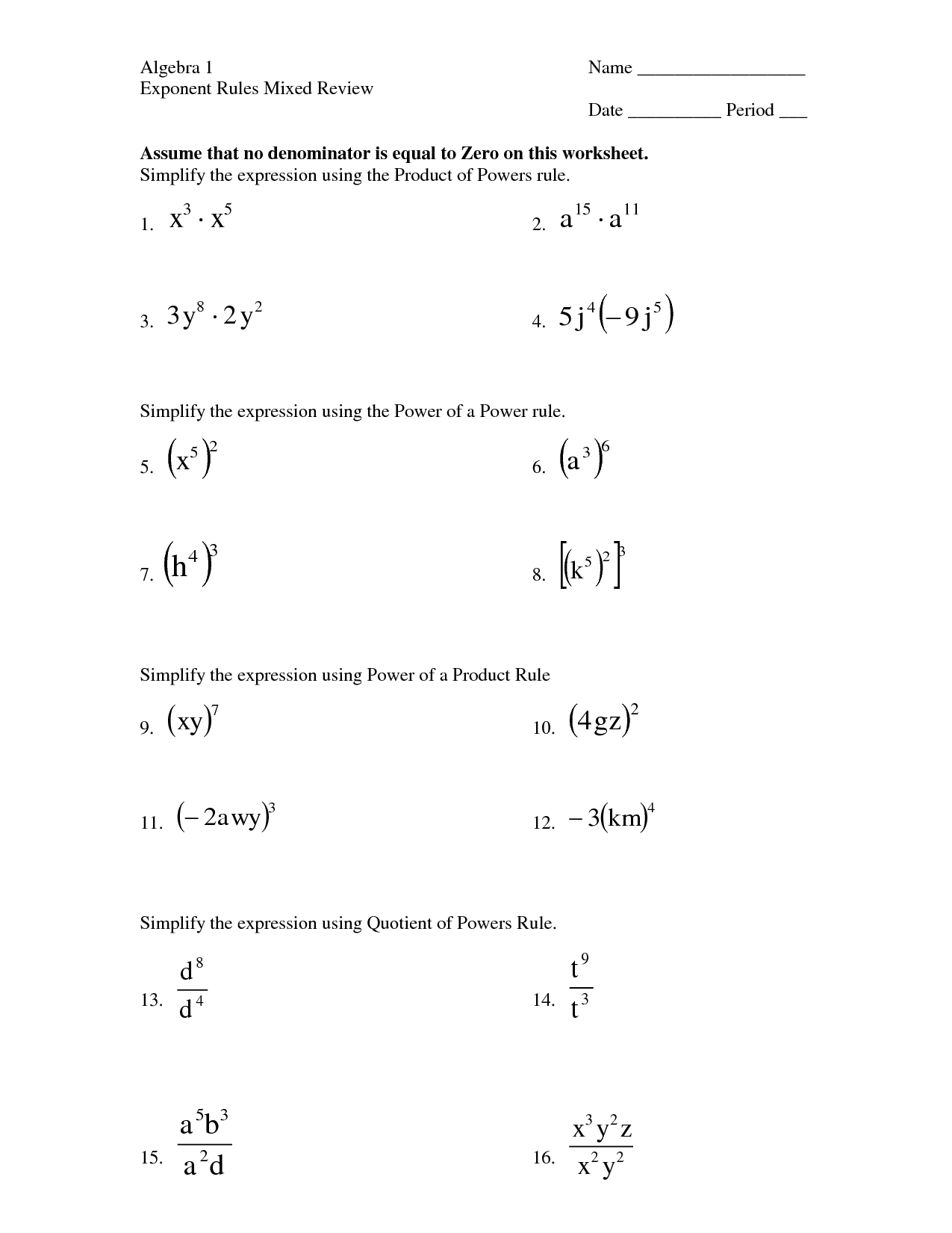 grade 6 exponents worksheets printable 41 41 jpg