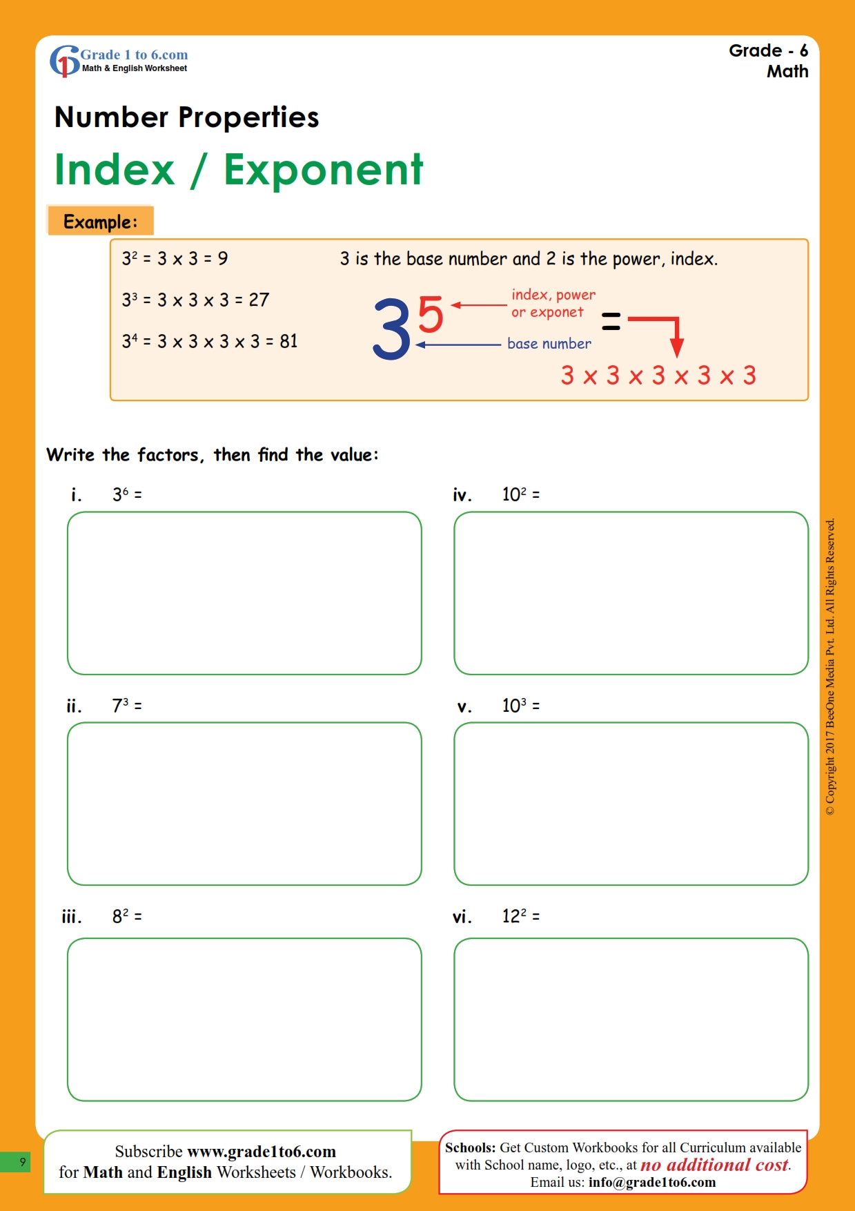 grade 6 exponents worksheets printable 5 5 jpg