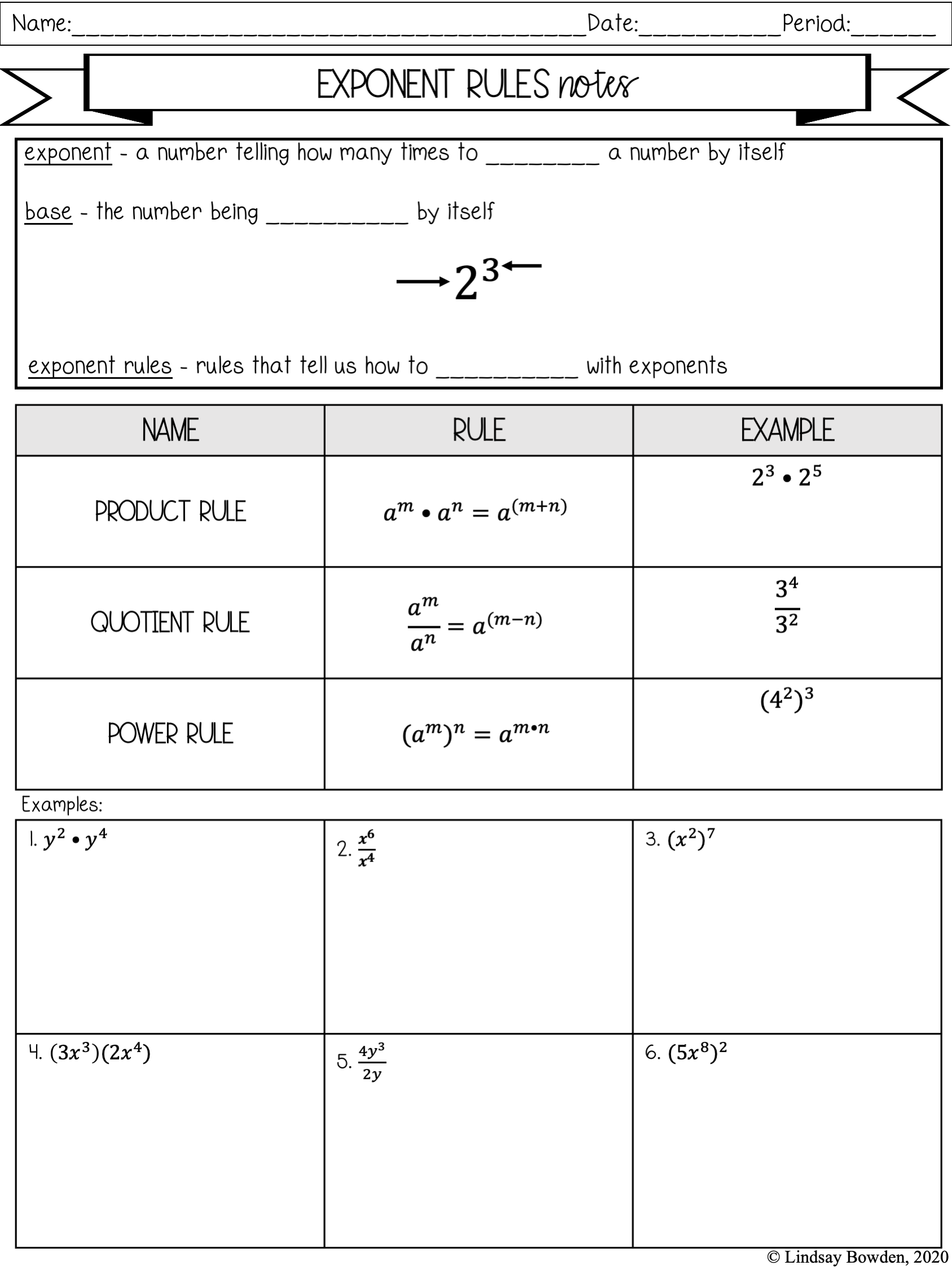 grade 6 exponents worksheets printable 67 67 jpg