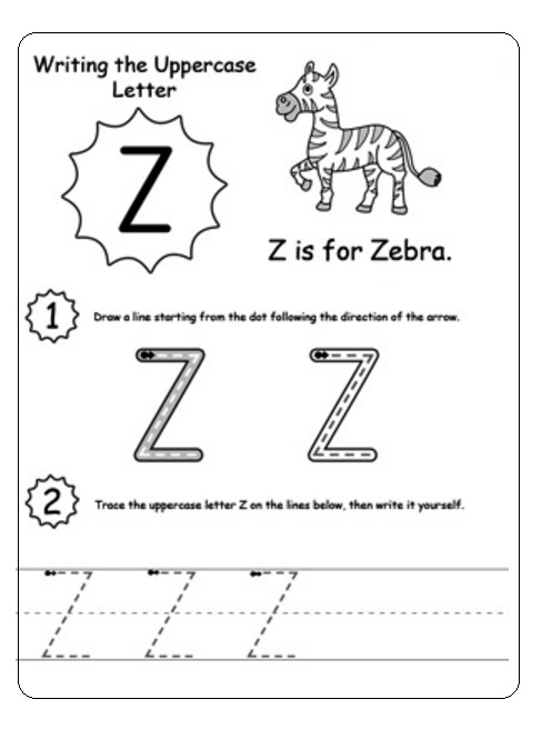 z worksheets preschool printable 17 17 jpg