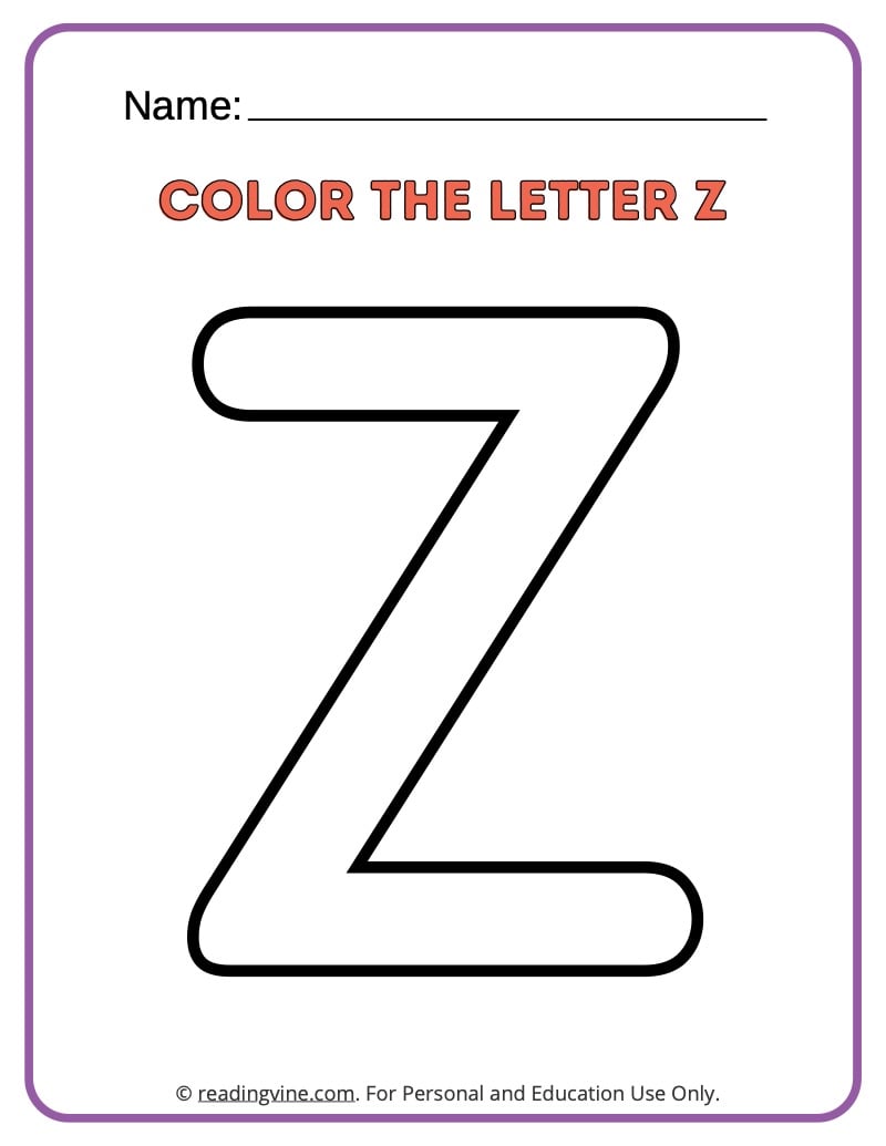 z worksheets preschool printable 30 30 jpg