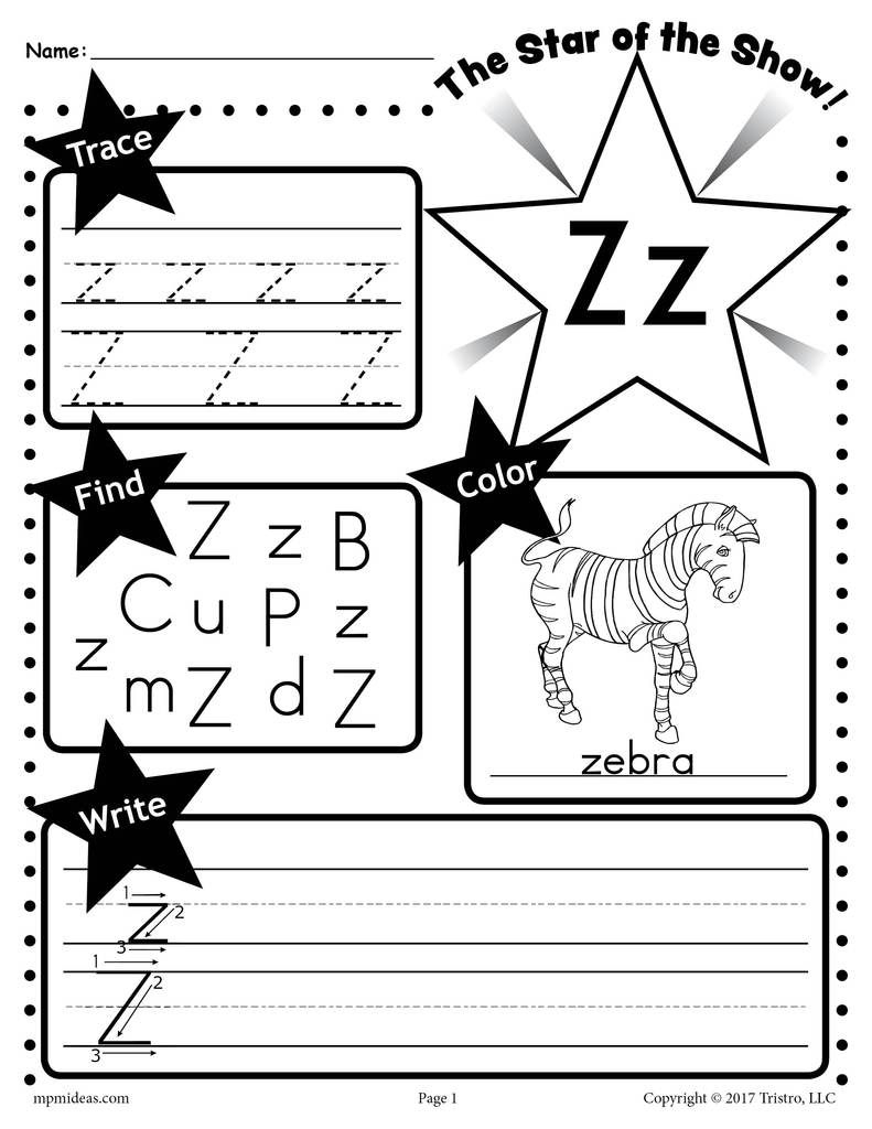 z worksheets preschool printable 31 31 jpg