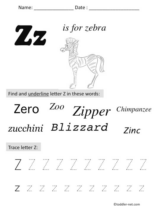 z worksheets preschool printable 37 37 jpg