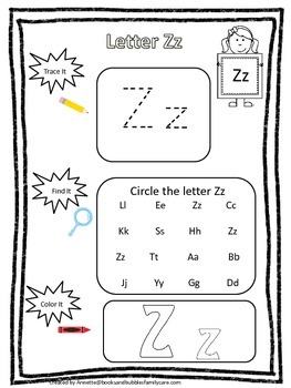 z worksheets preschool printable 44 44 jpg