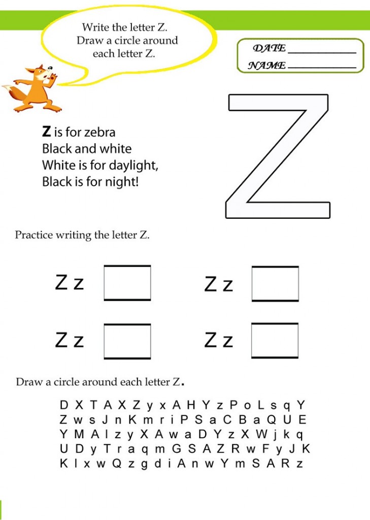 z worksheets preschool printable 53 53 jpg