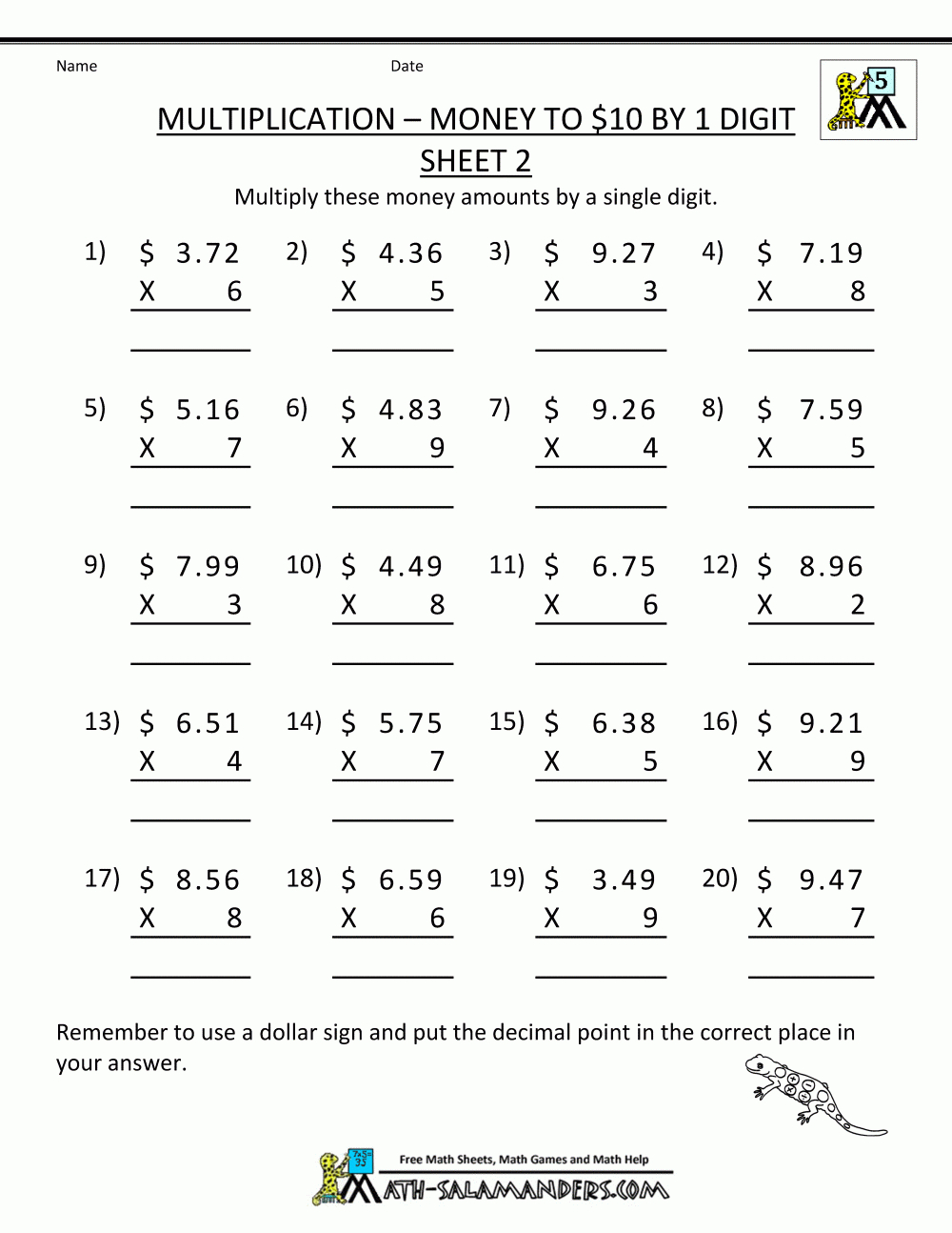 110 grade 6 decimals multiplication printable 77 jpg