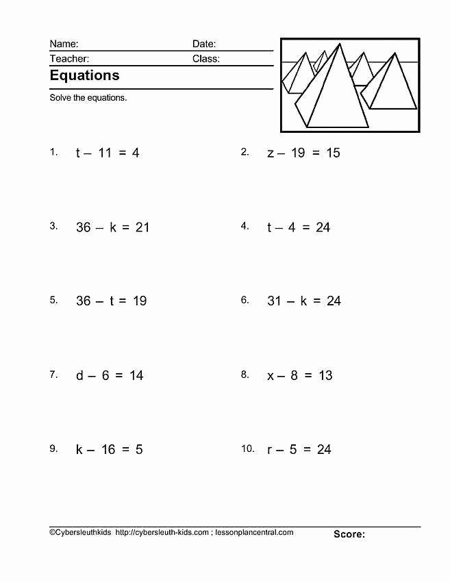 115 two step equation worksheets comprehensive and printable 92 jpg