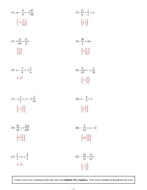 115 two step equation worksheets comprehensive and printable 99 jpg