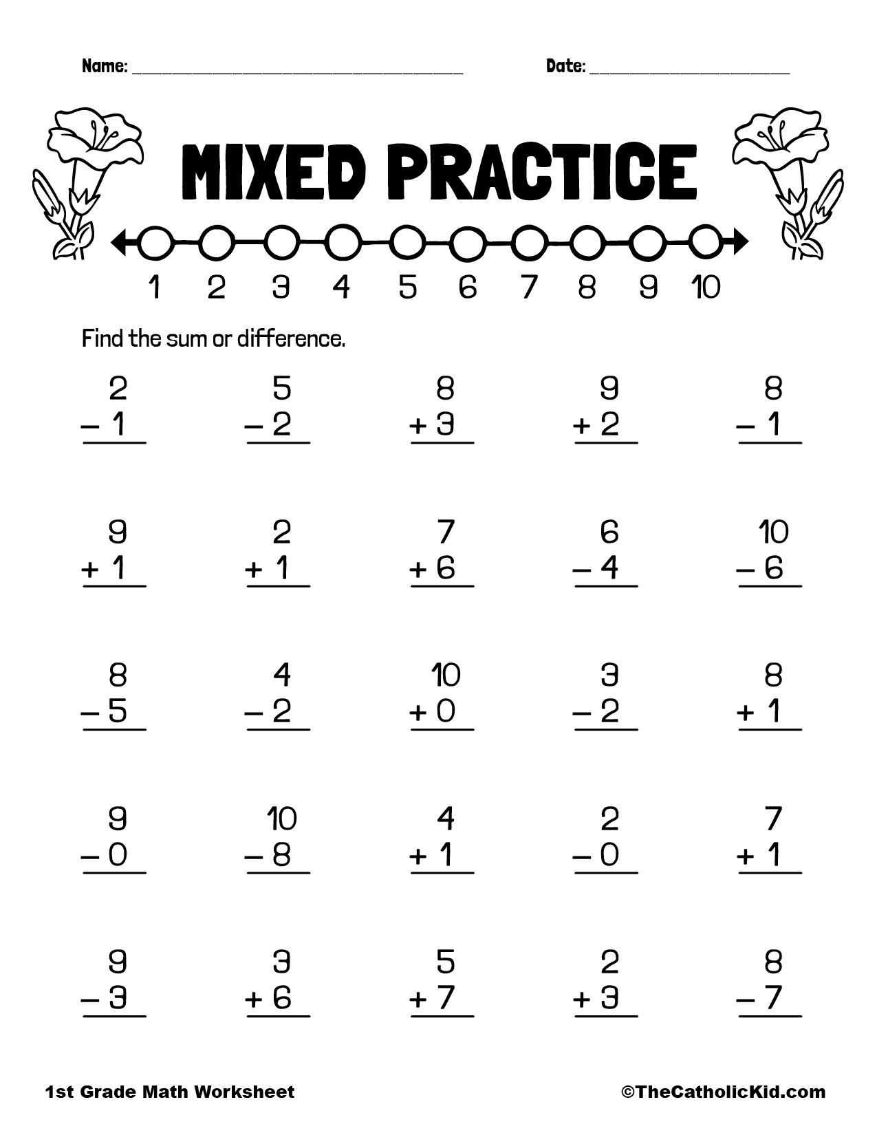 130 add or subtract worksheets printable 120 jpg