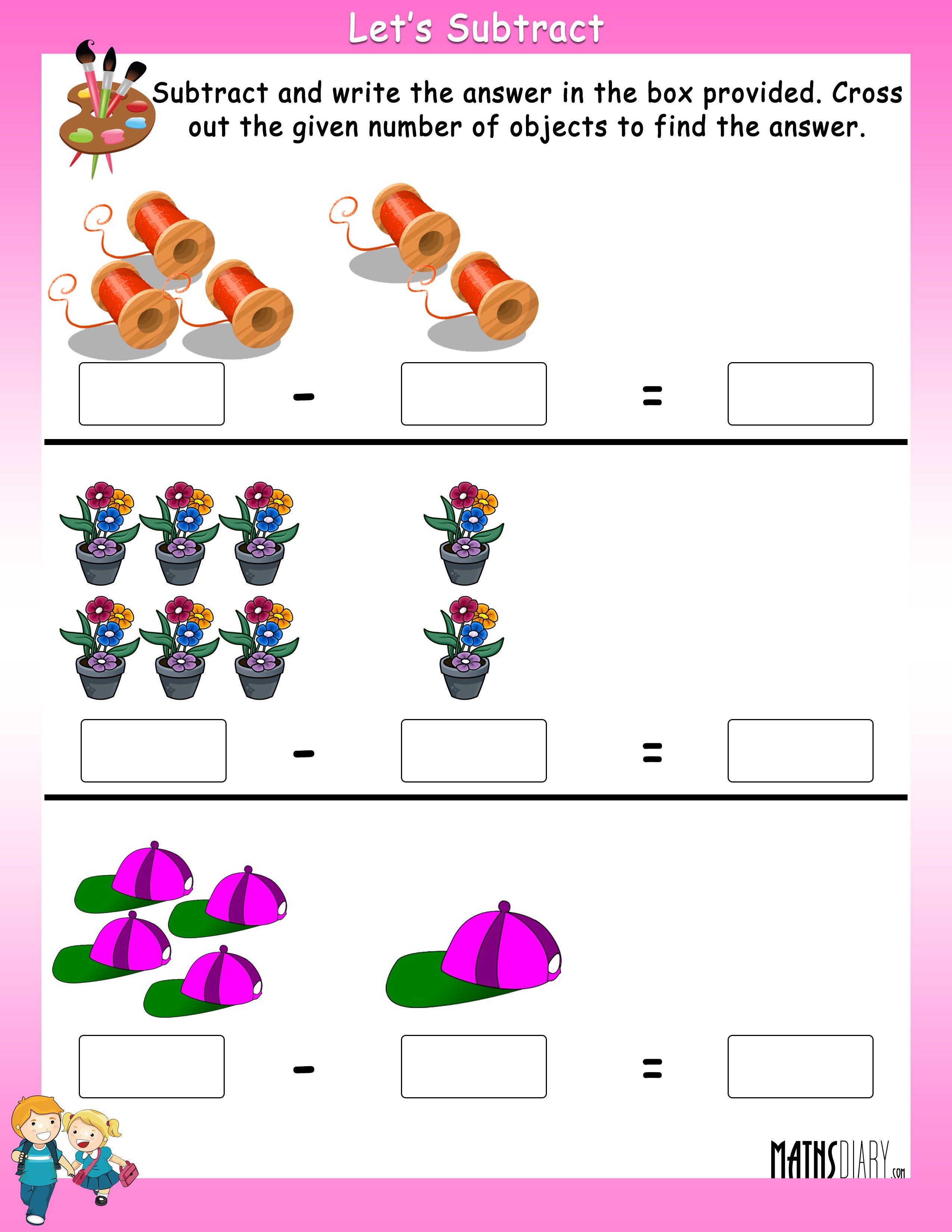 130 add or subtract worksheets printable 122 jpg