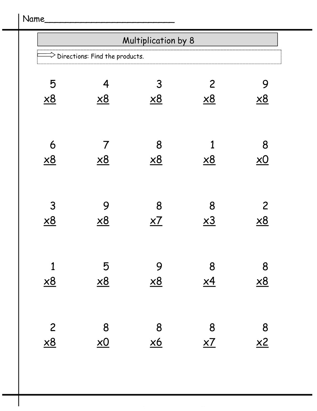 130 interactive multiplying by 8 worksheets printable 123 jpg