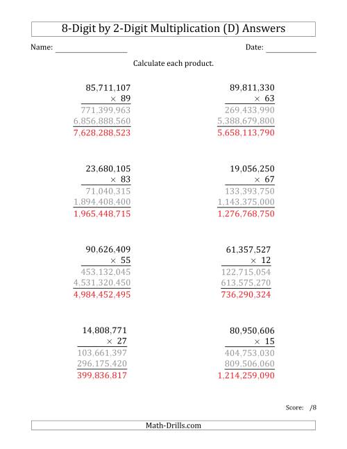 130 interactive multiplying by 8 worksheets printable 125 jpg