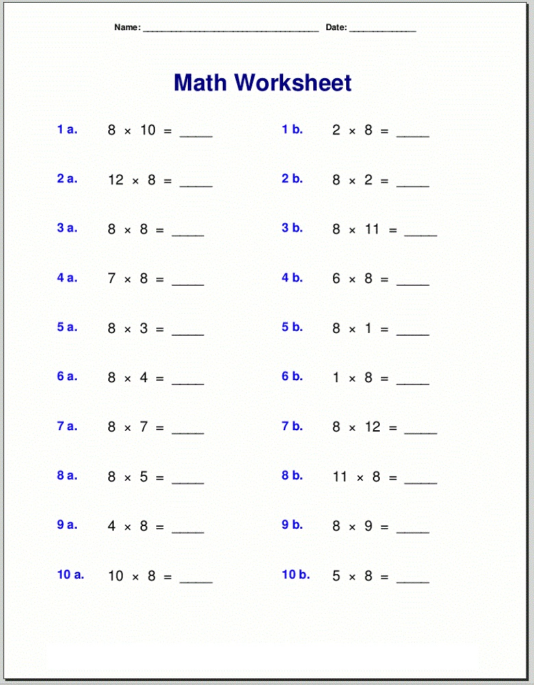 130 interactive multiplying by 8 worksheets printable 81 jpg