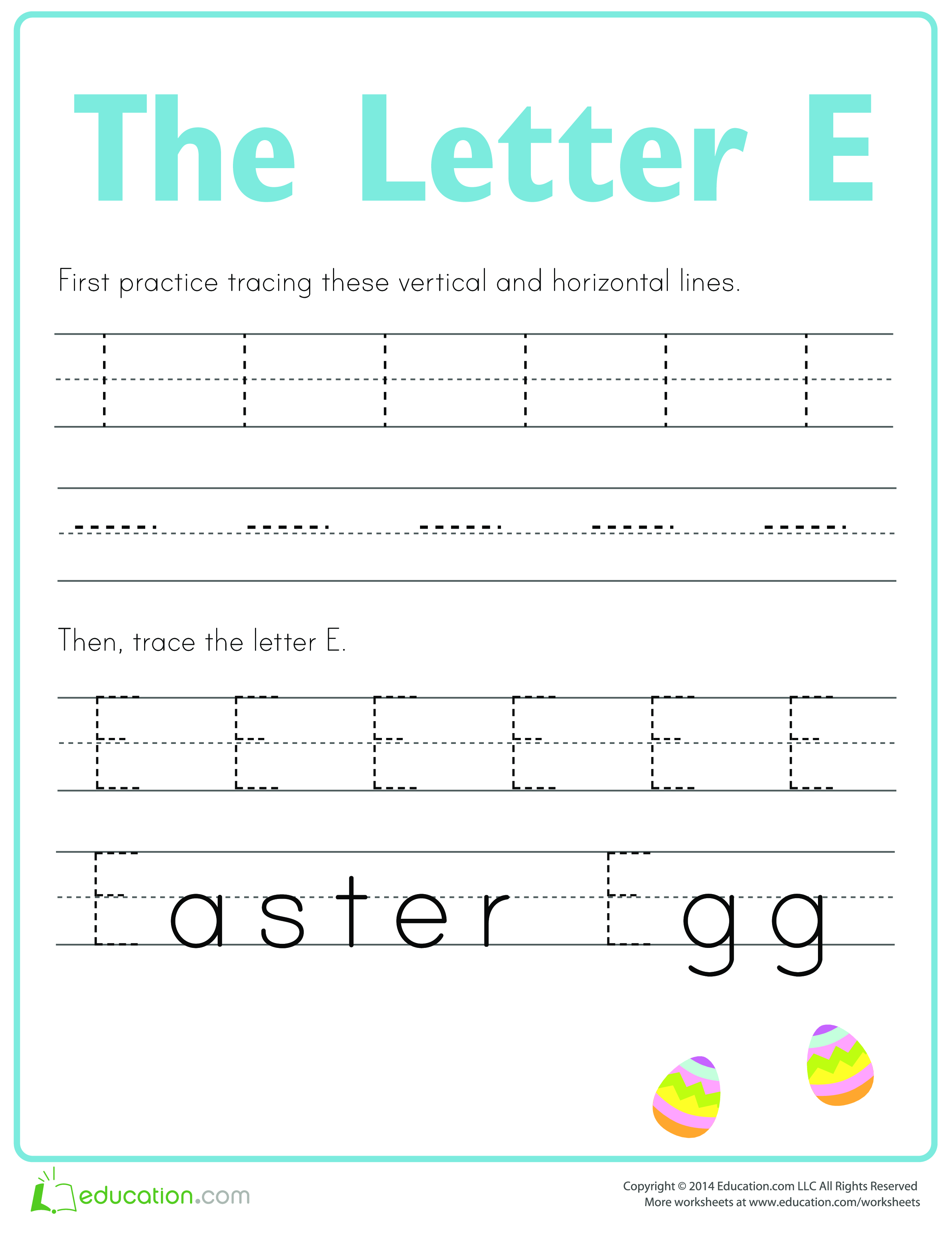 130 tracing the letter e worksheets printable 6 jpg