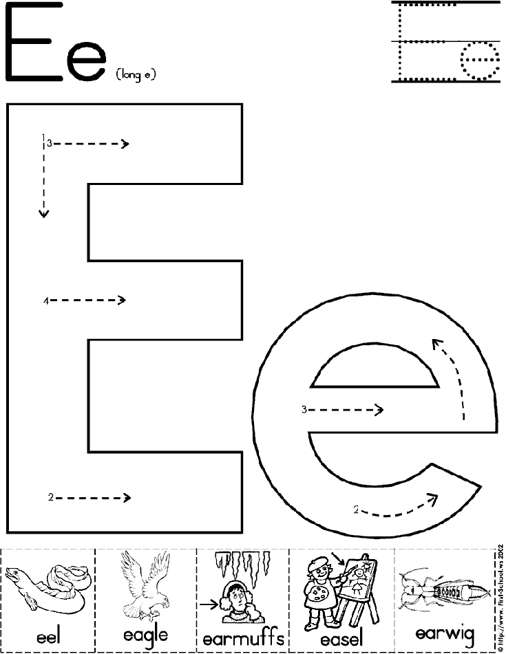 130 tracing the letter e worksheets printable 8 jpg