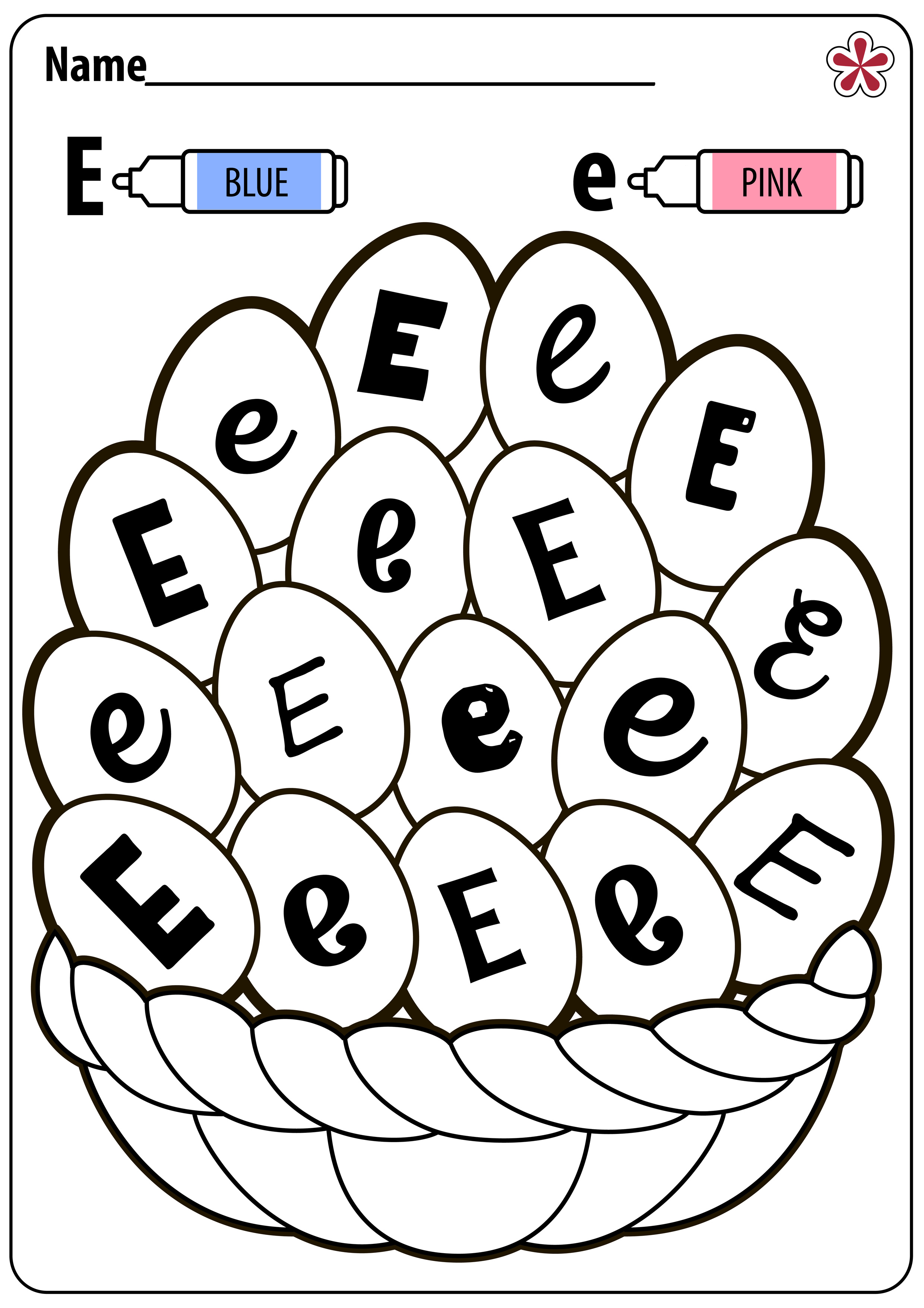 130 tracing the letter e worksheets printable 84 jpg