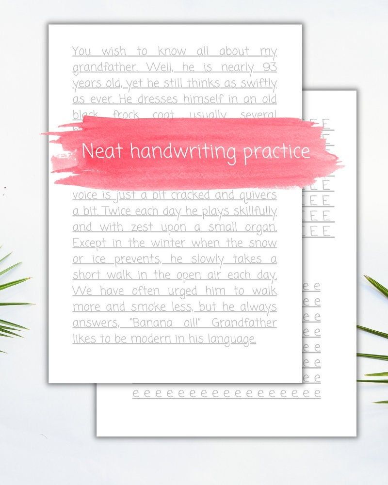 132 neat handwriting worksheets printable 80 jpg