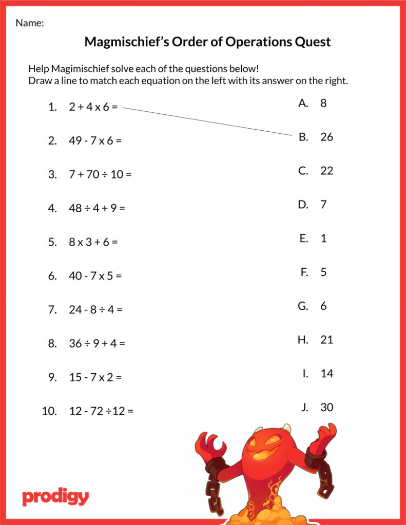 132 order of operations worksheets printable 2 jpg