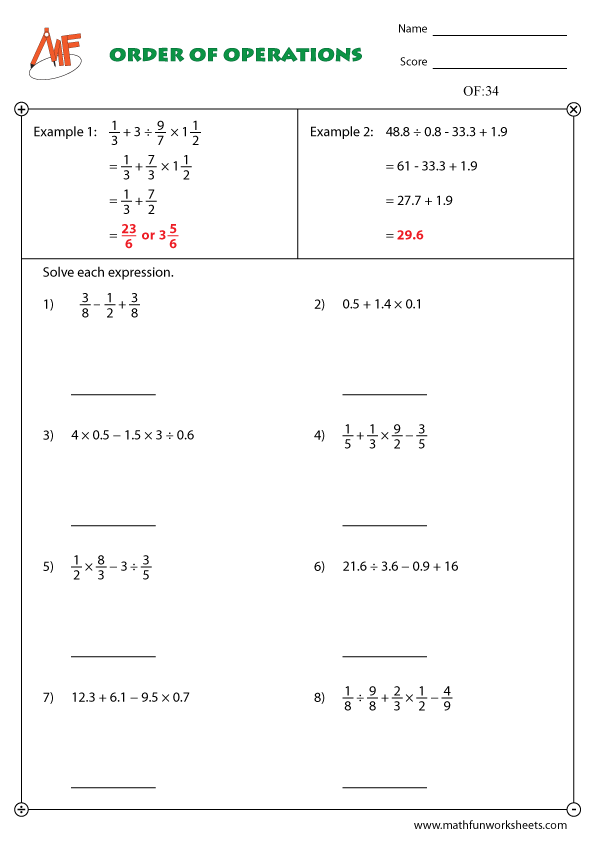 132 order of operations worksheets printable 20 jpg