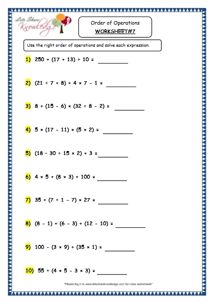 132 order of operations worksheets printable 21 jpg