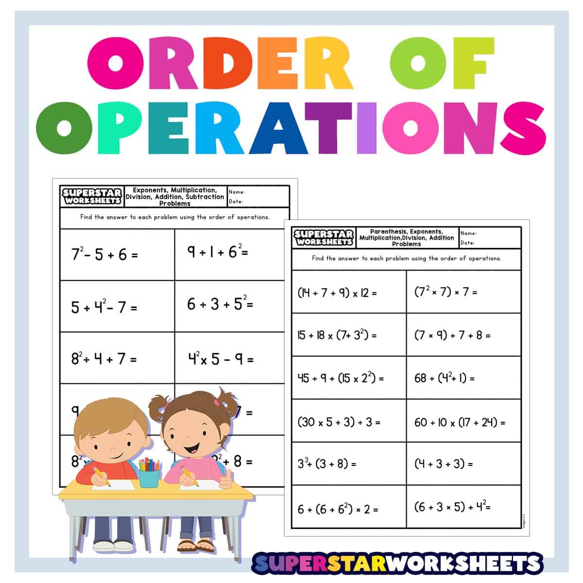 132 order of operations worksheets printable 23 jpg