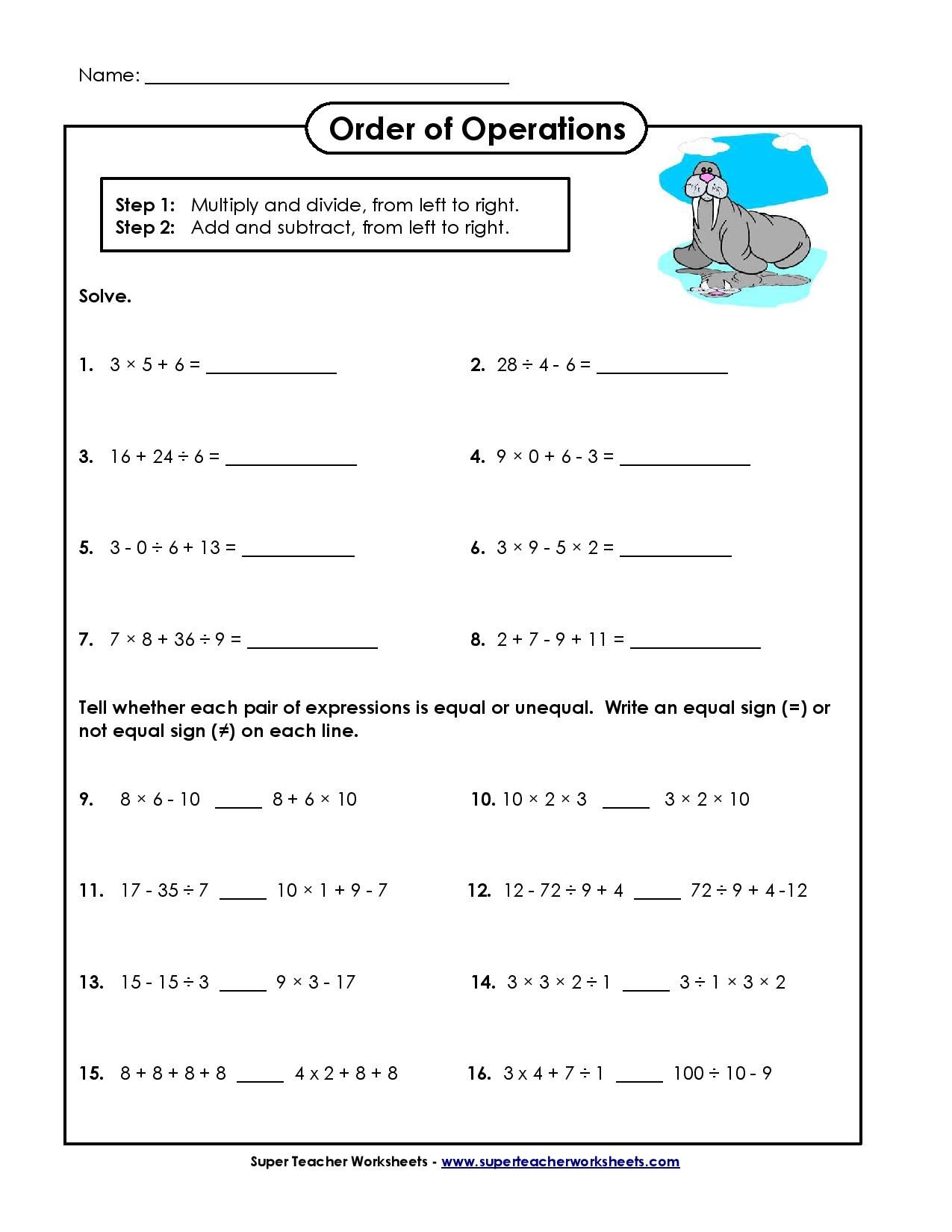 132 order of operations worksheets printable 24 jpg