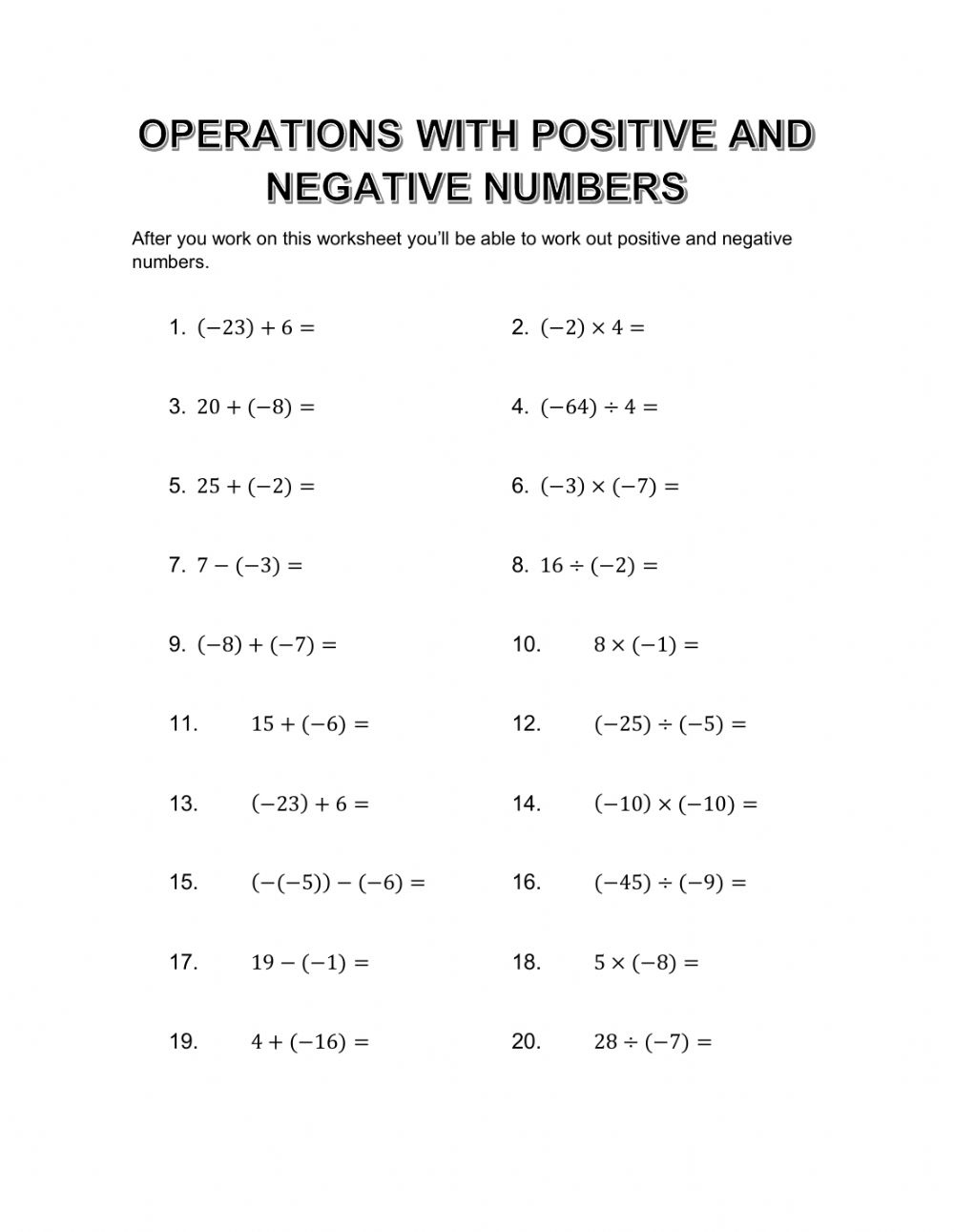 132 order of operations worksheets printable 25 jpg