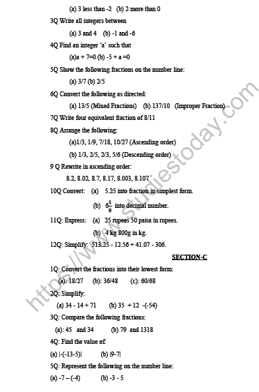 94 grade 6 integers worksheets printable 42 jpg