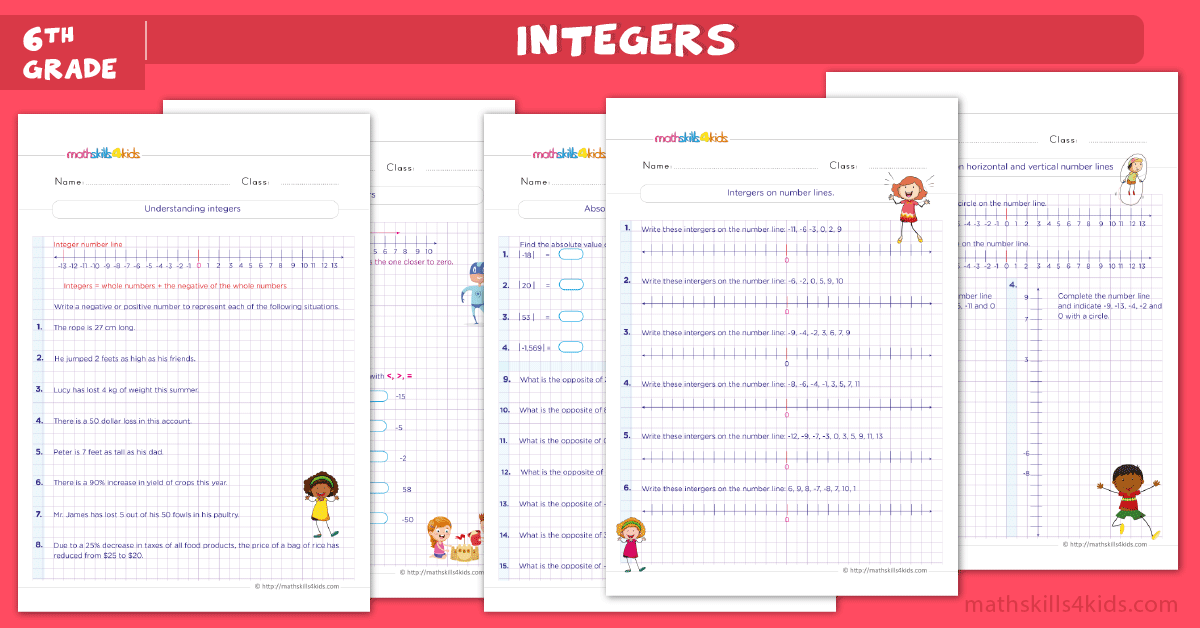 94 grade 6 integers worksheets printable 49 jpg